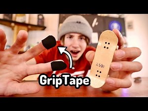I Put Grip Tape on my Fingers Instead of My Fingerboard!??