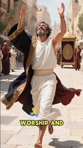 David Danced with ALL of his might before the Lord