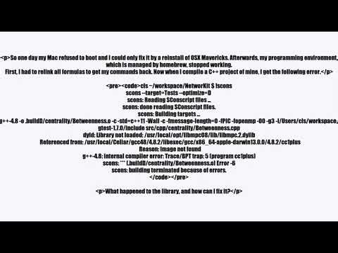 libmpc - dyld: Library not loaded - Reason: image not found