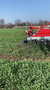 Take absolute control of your mechanical weeding with the tine weeder TINELINER.🌾 Thanks to precise adjustment of the aggressiveness of the tines, you can adapt your tool to all soil, crop and infestation rate conditions. By adjusting the inclination of the tines, you change the force with which they penetrate the soil. ⚒️ The more vertical the tines, the greater the aggressiveness, which is ideal for hard ground or for eliminating strong weeds. 👍️ Inversely, a more horizontal inclination offe