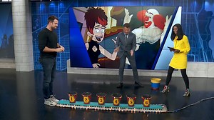 18K views · 101 reactions | Chris Witaske, the man behind “Chicago Party Aunt,” played the Grand Prize Game — AKA Bozo Buckets. | WGN TV | Facebook