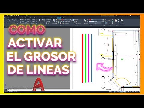 How to change line thickness in AutoCAD in a very simple and quick way.