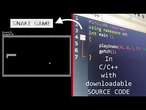 Snake Game in C/C++ (in 6 lines, SEAMLESS TRICK, Impress your friends)