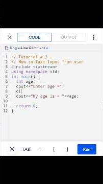 Tutorial #3 "Input operation"|C++ Full course||Basic to Advance|