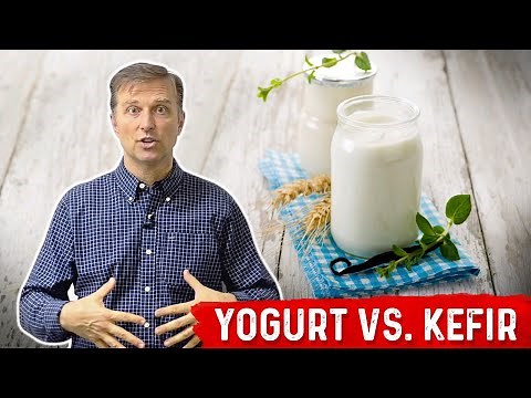 Yogurt vs. Kefir: An Interesting Difference – Dr. Berg