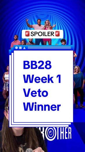 First veto winner of the season is here! #bb28 #cbsbigbrother #bigbrothercbs #bigbrother28 #bigbrother