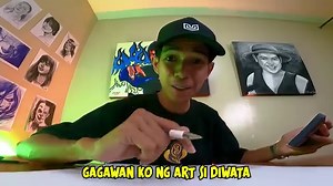 7.8M views · 180K reactions | One Line Drawing Para kay Diwata | Guhit Jes | Facebook