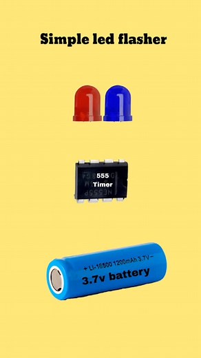 Simple LED Flasher Circuit Tutorial