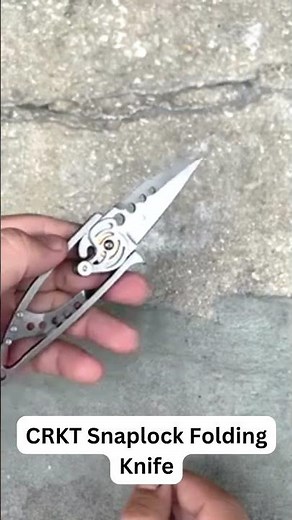 CRKT Snaplock: The Most Unique Knife Design Ever!