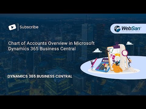 Chart of Accounts Overview in Microsoft Dynamics 365 Business Central