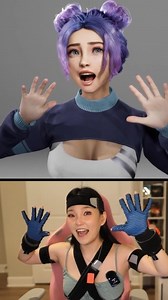 Motion Capture Poses #vtuber #technology #motioncapture #explorereels | CodeMiko