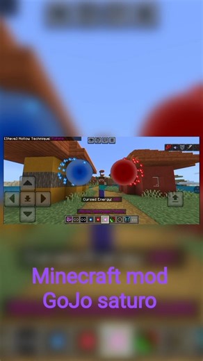 Minecraft mod free gojo saturo power #minecraft #mod #jjk