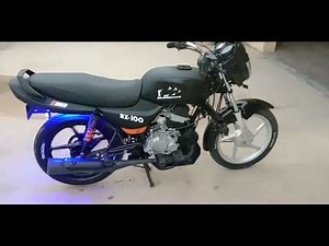 bajaj ct 100 modified bike