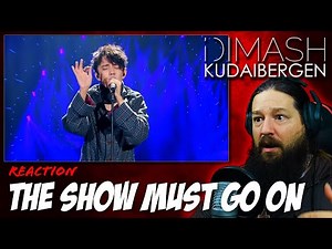 METALHEAD REACTS | DIMASH KUDAIBERGEN - "The Show Must Go On"