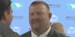 Head Football Coach Eric Schmidt officially welcomed back to UND