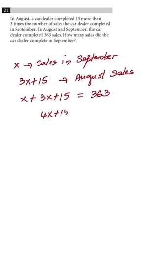 This SAT Word Problem is Easier Than it Looks