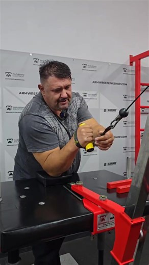 1.7K views · 14 reactions |  Dream of dominating in the Hook? This Spinner Handle drill activates the exact muscles that lock your opponent’s hand and keep him trapped.  Supination under load = unmatched control.  Isometric holds = advantage in key moments.  Training strap = realistic grip, just like on the table. ⚡ Don’t wait – level up with pro equipment at armwrestlingshop.com. | PAL - Professional Armwrestling League | Facebook