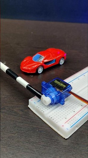 Automatic Toll Gate Using Arduino UNO And Servo Motor #arduinoproject #arduino #robot #airobot #iot