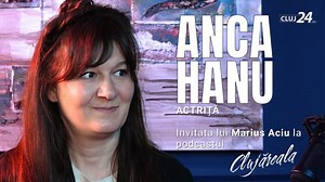 VIDEO. Actrița Anca Hanu, la „Clujăreală”: Nu scap niciodată de emoții. EMOȚIA te face viu, te conectează la public și la adevăr