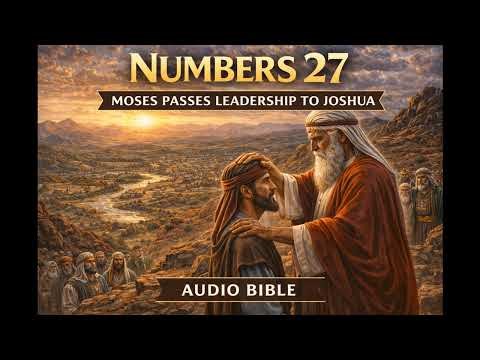 📖 Numbers 27 (Audio Bible) | Daughters of Zelophehad | God’s Justice and Leadership Transition