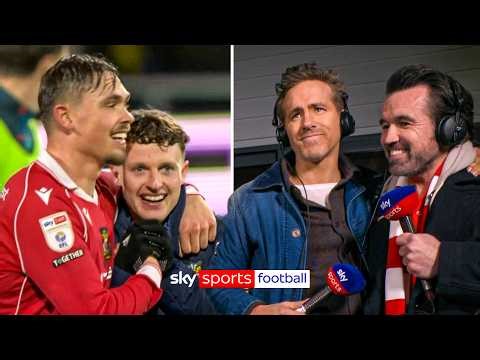 Ryan Reynolds and Rob Mac REACT to Wrexham's big win over Swansea!