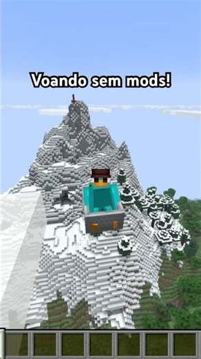 Aprenda a voar sem mods no #minecraft