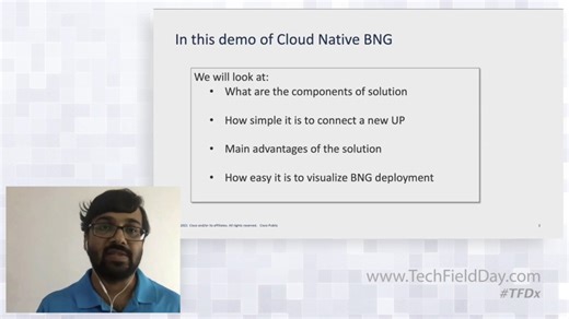 Cisco Cloud Native Broadband Network Gateway Demo - Cisco Video Portal