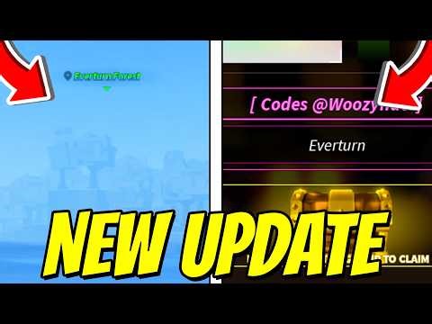 FULL GUIDE To The EVERTURN FOREST UPDATE In Fisch! (New Rods, Everturn Bestiary, New Codes) Roblox