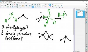 SOLVED:The following models represent the structures of binary hydrides of second-row elements: (a) Identify the nonhydrogen atom in each case, and write the molecular formula for each hydride. (b) Draw an electron-dot structure for each hydride. For which hydride is there a problem in drawing the structure? Explain.