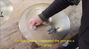 Putting some Music Nomad Equipment Care acid-free cymbal cleaner to the test today. Nice stuff, my teeth have never been whiter. Pick some up from the Drums & Percussion Co-Op Enmore or any good drum shop. | Kentville Drums