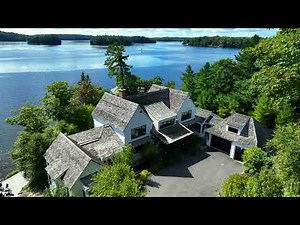 $20M Lakefront Majesty: Touring the Ultimate Luxury Cottage Estate in Muskoka, Ontario