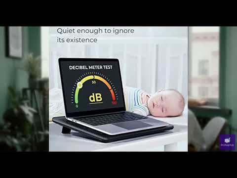 Review - havit HV-F2056 15.6"-17" Laptop Cooler Cooling Pad - Slim Portable USB Powered (