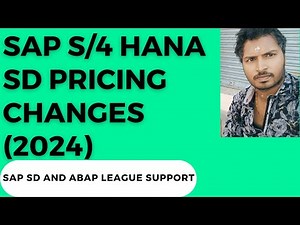 SAP S/4 HANA SD pricing changes