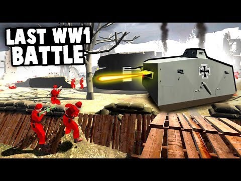 The Tanks are Useless in the Final Battle of World War 1 in Ravenfield!