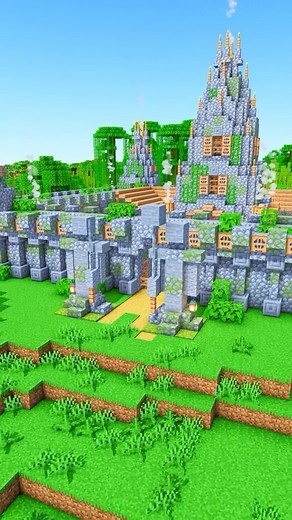 Charliecustard Builds on Instagram: "Starter House (23) can be downloaded via the link in my bio!  Download includes: Java / Bedrock world & Schematic  You can find tutorials at charliecustard.com on how to import worlds, how to use litematica for the schematics and how to use the 3D Guides! (For other builds) 狼 Members can join my survival world too! #charliecustardbuilds #minecraft"