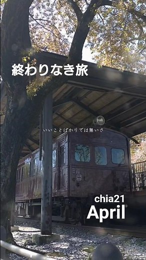 何十年も、こうして愛され続ける〜ケガした電車を助けた電車〜 #歌詞動画 #終わりなき旅 #mrchildren #ミスチル#名曲 #桜#電車#電車動画#春#桜吹雪#ことばの力#癒し#いつもありがとう