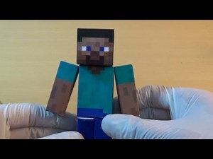 MINECRAFT Papercraft（Steve）（マインクラフトのペーパークラフト）