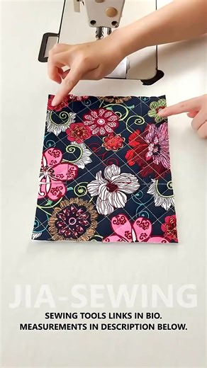 Quilted Wallet👛✨ #diysewing #sewingideas #reels #viral #design | Jia Sewing