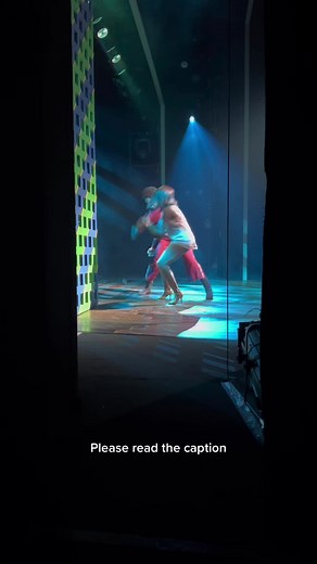 🚨TW Physical Abuse 🚨. If you know Tina Turner’s story you know about “eat the cake Anna-Mae” in the show we have a few staged fights that are rehearsed every day and this is one of them. I call this the breakthrough fight. The fight AND flight of Tina’s life. If you are going through an abusive relationship please reach out to @refugecharity. I know it’s easier said than done but there are people that want to help you believe you me. 🧡 #musicaltheatretiktok #stagecombat #tinaturner #westend #