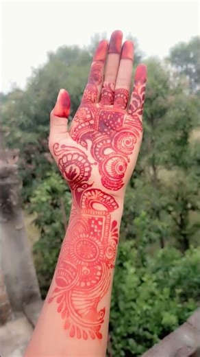 new latest full hand stylish mehandi design 🤗✨✊#mydreammehndiart