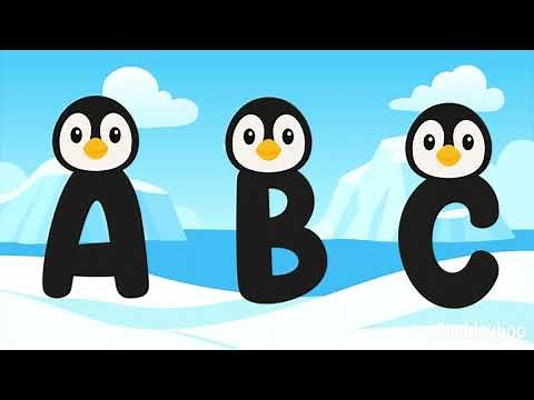 ABC Song with Penguins | Learn the Alphabet A to Z | Fun Animal Kids Song | Bimbleyboo