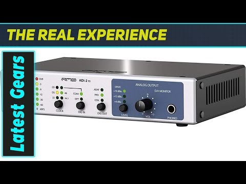 RME ADI2FS: The Ultimate AD Converter for Pristine Audio Clarity