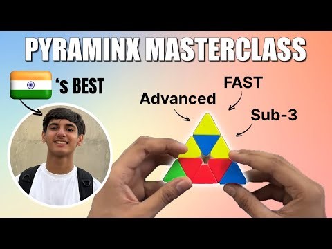 Pyraminx MASTERCLASS: Get sub 3 with Indian National Record holder Imaad Ajani