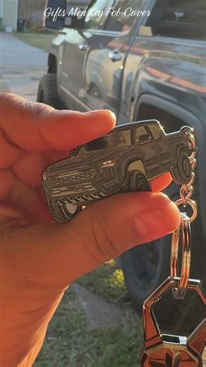 Chevy Keychain Compatible with Chevy Silverado 1500 Accessories - Toy Truck Gifts Men Key Fob Cover Chevrolet Truck 4x4 Key Chain Gifts under 20#chevykeychain #chevytrucks #chevysilverado #menkeychains #toytruck