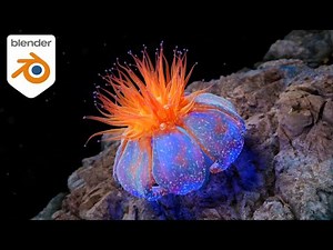 Easy Sea Creatures with Blender Hair Particle System