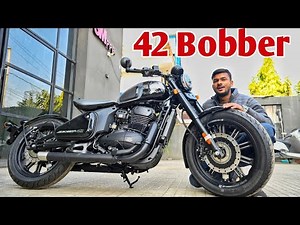 New 2026 Jawa 42 Bobber Black Mirror Detailed Review