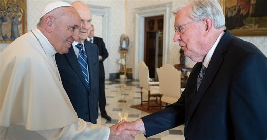 How President M. Russell Ballard linked the church’s humble founding to its global emergence