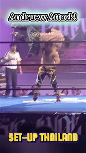 Insulting the challenger! #AndruewTang #SPW #SETUPTH #Thailand #Singapore #wrestling #ThaiWrestli...