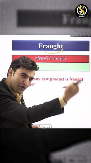 Fraught Meaning in English 😲 | Improve Your Vocabulary Fast 🚀 #vocabulary #vocabwords