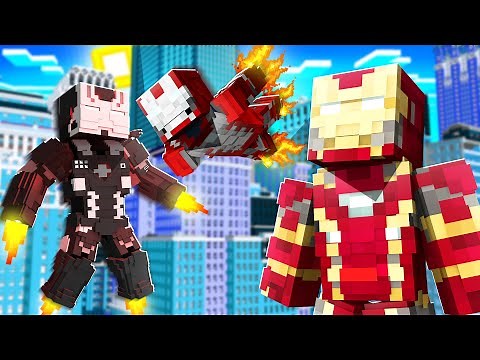 New Iron Man suits in Fisks Superheroes Minecraft Mod! (Update 2024)